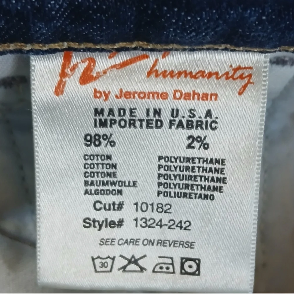 CITIZENS OF HUMANITY PHANTOM CROPPED SKINNY LEG JEANS SIZE 29 - Picture 7 of 8